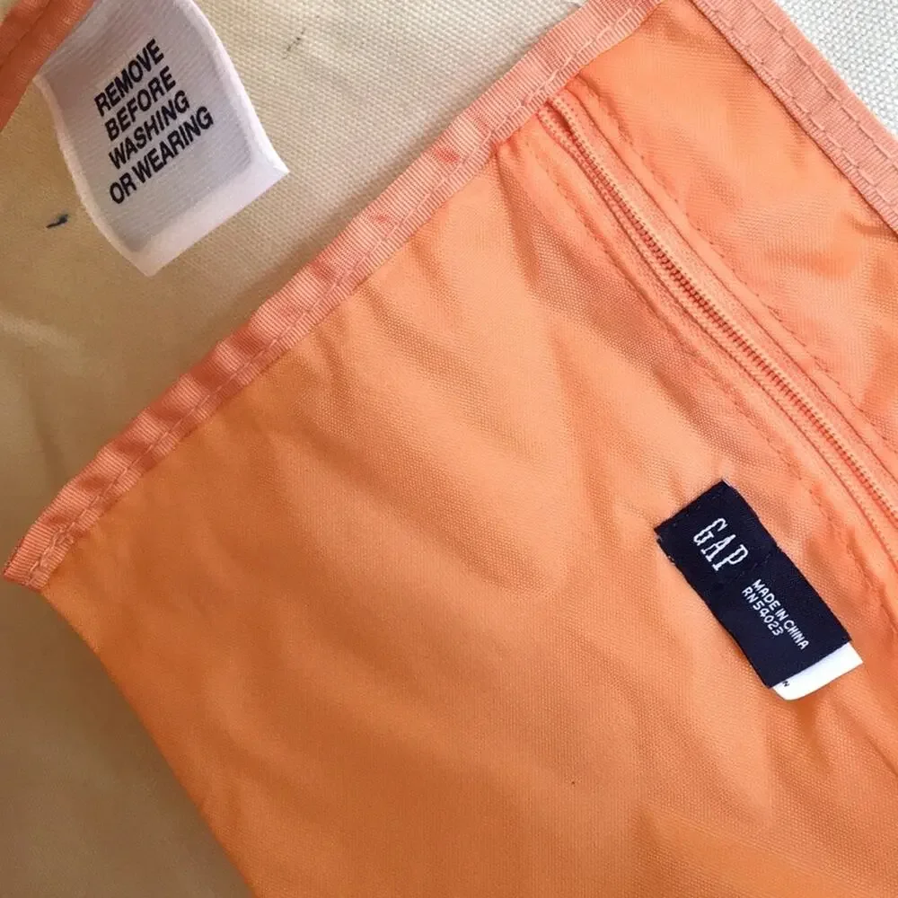 Gap jeans tote shoulder canvas bag EUC